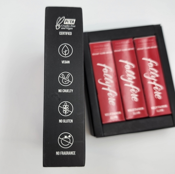 Fully Fire Matte Manipulation Lipstick Trio NIB - Picture 4 of 7